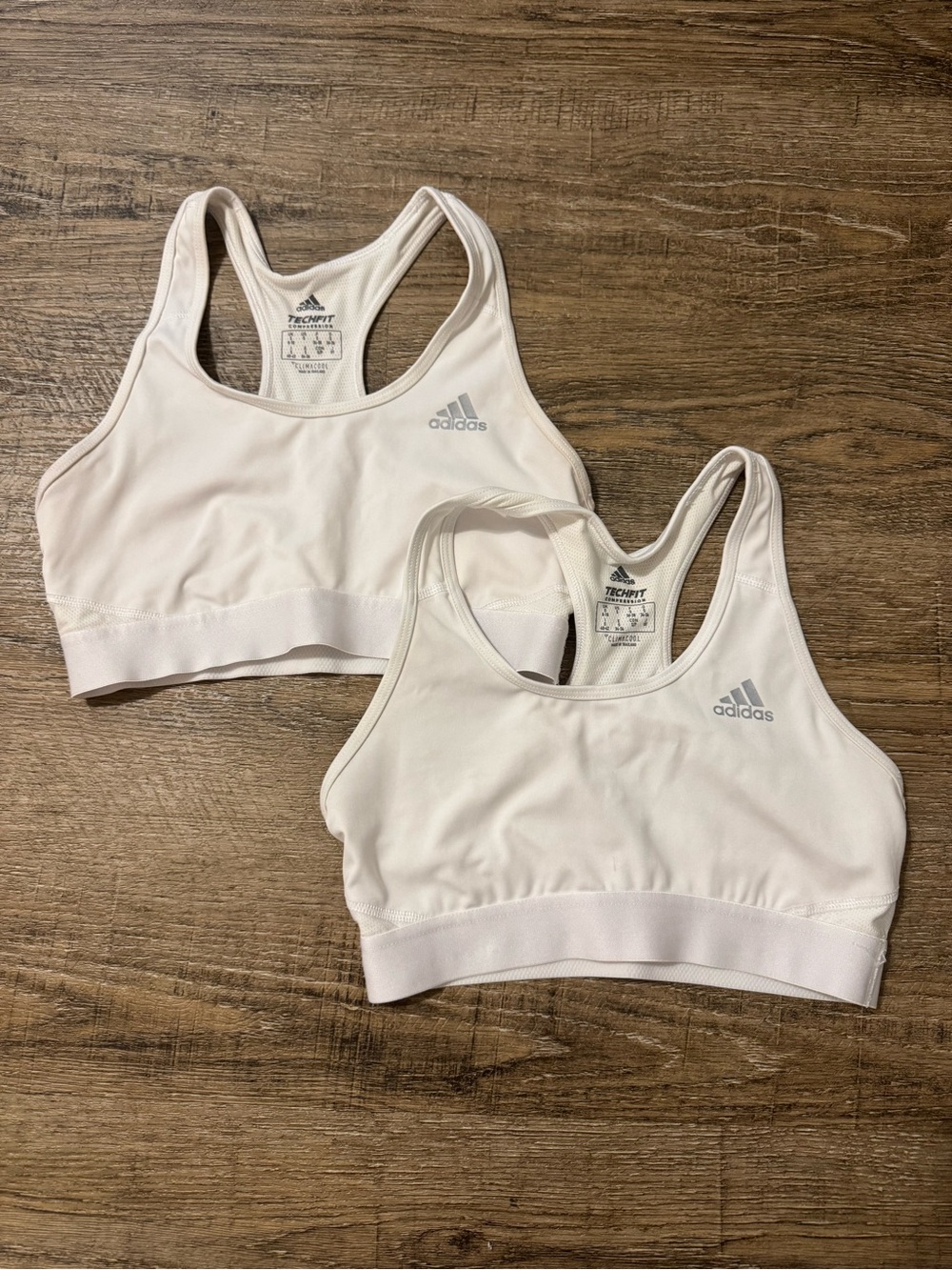 2 adidas sports bras